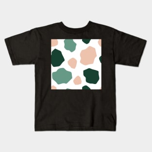 Pastel Patches Pattern Kids T-Shirt